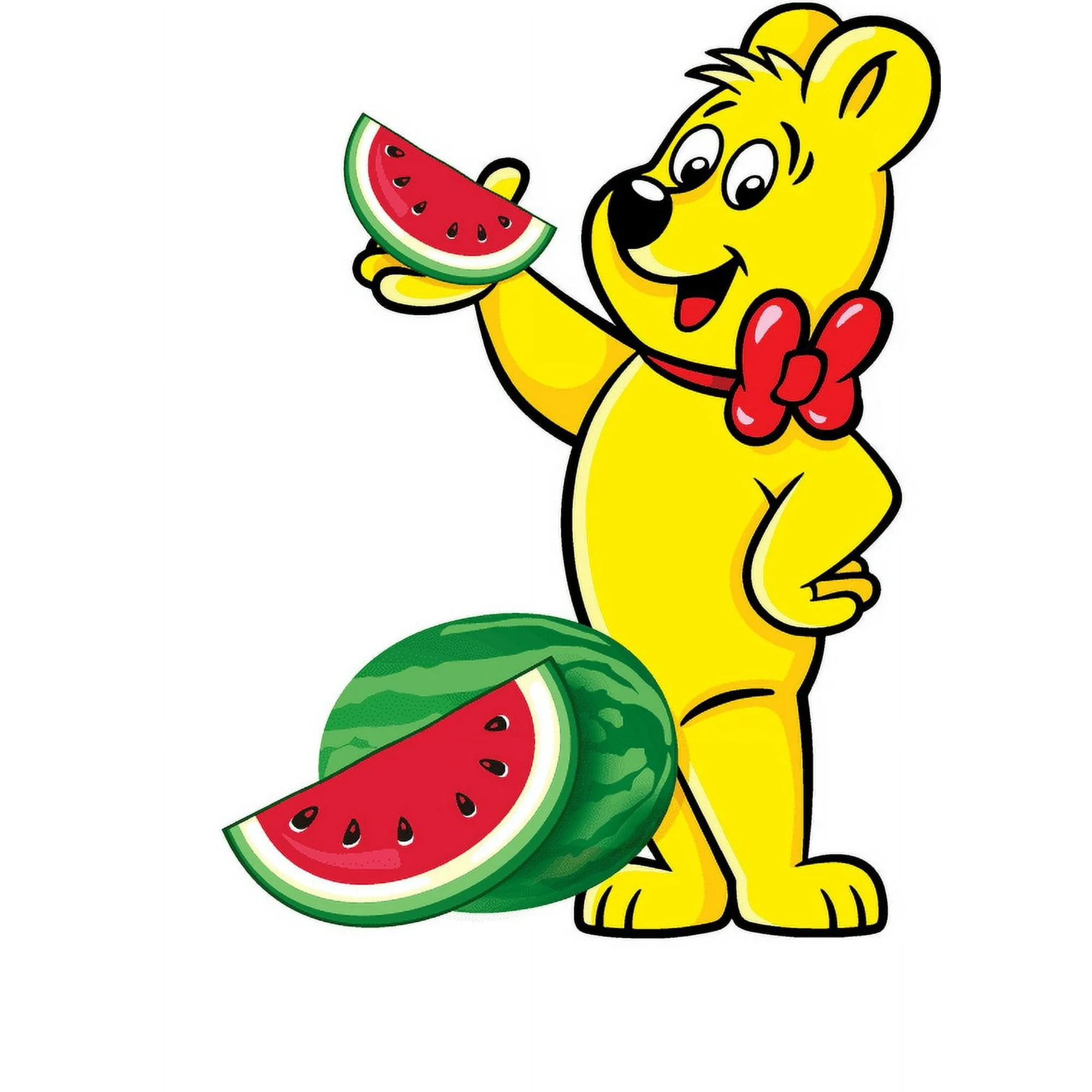 Haribo Gummi Candy Soft and Chewy Watermelon 12 Count 3.1 oz