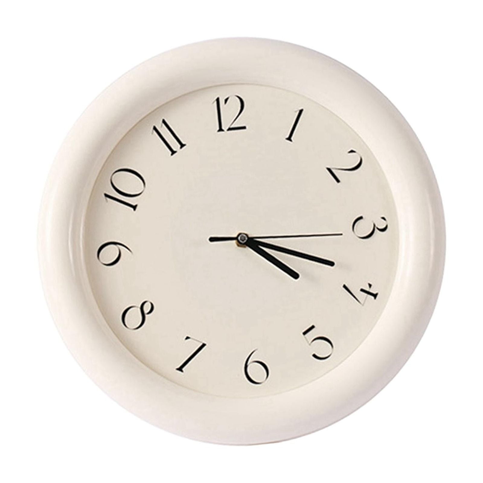 kowaku Wall Clock Silent Non Ticking Round Decorative Modern Time Clock Material Simple