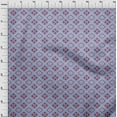 thumbnail image 3 of oneOone Cotton Silk Fabric Geometric Ikat Printed Craft Fabric BTY 42 Inch Wide, 3 of 4