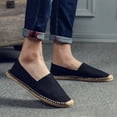 thumbnail image 2 of Men's Breathable Solid Color Korean Version Trendy Casual Comfortable Lightweight Linen Sole Sneakers Zapato De Hombre, 2 of 8