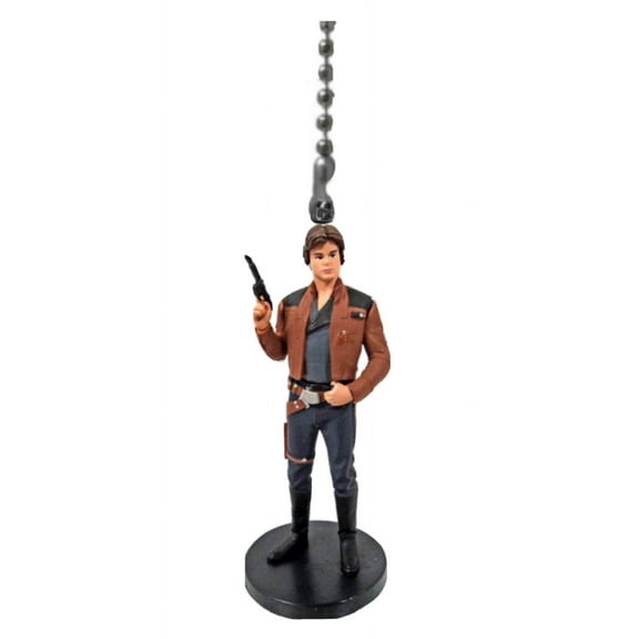 Han Solo A Star Wars Story Fan Lamp Pull Chain PVC Figure Figurine New 3” Gift