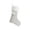 Silver, variant on Knitted Christmas Stockings, Argyle Diamond Pattern Hanging Tree Decorations with Bow, Cozy Holiday Gift Holders for Mantel and Fireplace, Silver