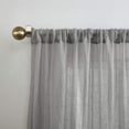 thumbnail image 2 of No. 918 Vida Crushed Texture Semi-Sheer Rod Pocket Curtain Panel, 50" x 95", 2 of 6