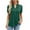 Army Green, variant on yillto Womens Dressy Blouse Short Sleeve V Neck Pleated Flowy Causal Dress Shirts Work Office Tops