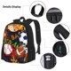 thumbnail image 3 of Balery Balls Mochila escolar 3 en 1 para niños: mochila resistente con lonchera térmica y estuche para lápices. Mochila escolar para niños y niñas., 3 of 7