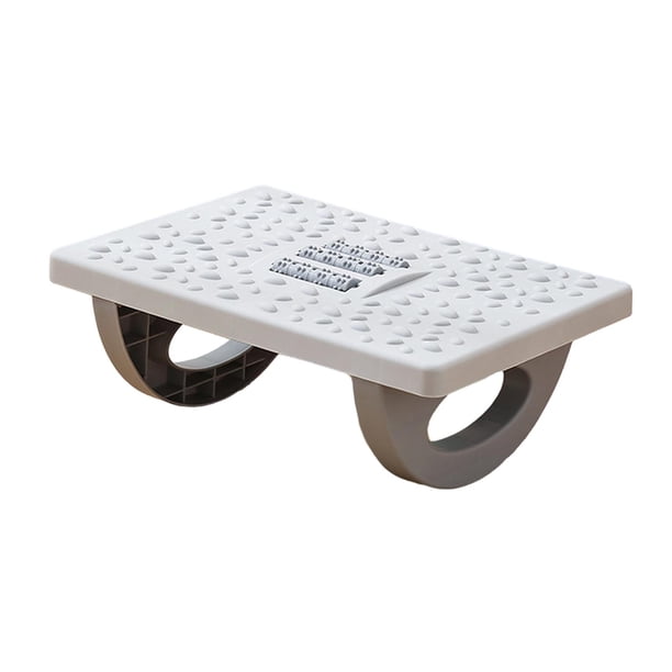 Reposapiés debajo del escritorio, soporte ergonómico para pies, reposapiés, taburete de escritorio gris