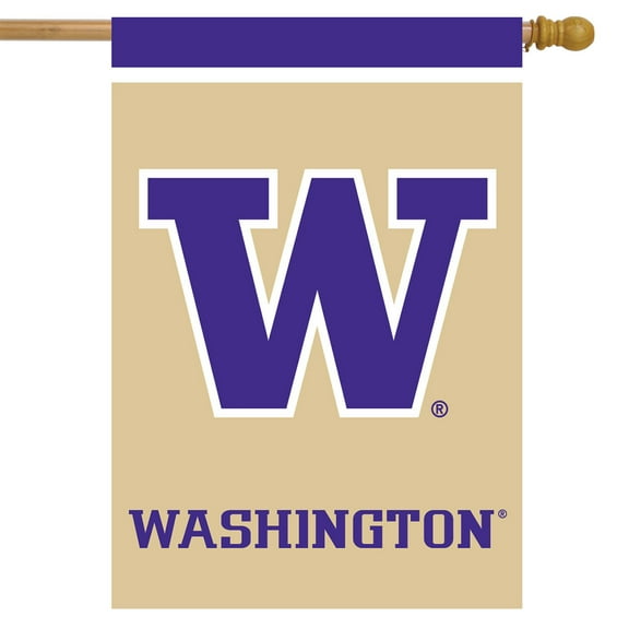 Sparo Washington Huskies NCAA Licensed House Flag