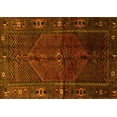 thumbnail image 1 of Ahgly Company Machine Washable Indoor Rectangle Persian Yellow Traditional Area Rugs, 8' x 12', 1 of 4