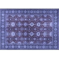 thumbnail image 1 of Ahgly Company Indoor Rectangle Persian Blue Traditional Area Rugs, 7' x 9', 1 of 4
