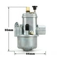 thumbnail image 3 of Suitable for 12/15/17mm Motorcycle Carburetor Accessories For Bing Type ARE 15 Puch Maxi Newport 50cc Parts ATV UTV Dirt Pit Bike Engine Carb, 3 of 7