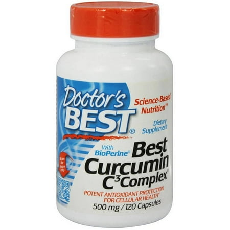 Doctor's Best Curcumin with Bioperine, 120 CT