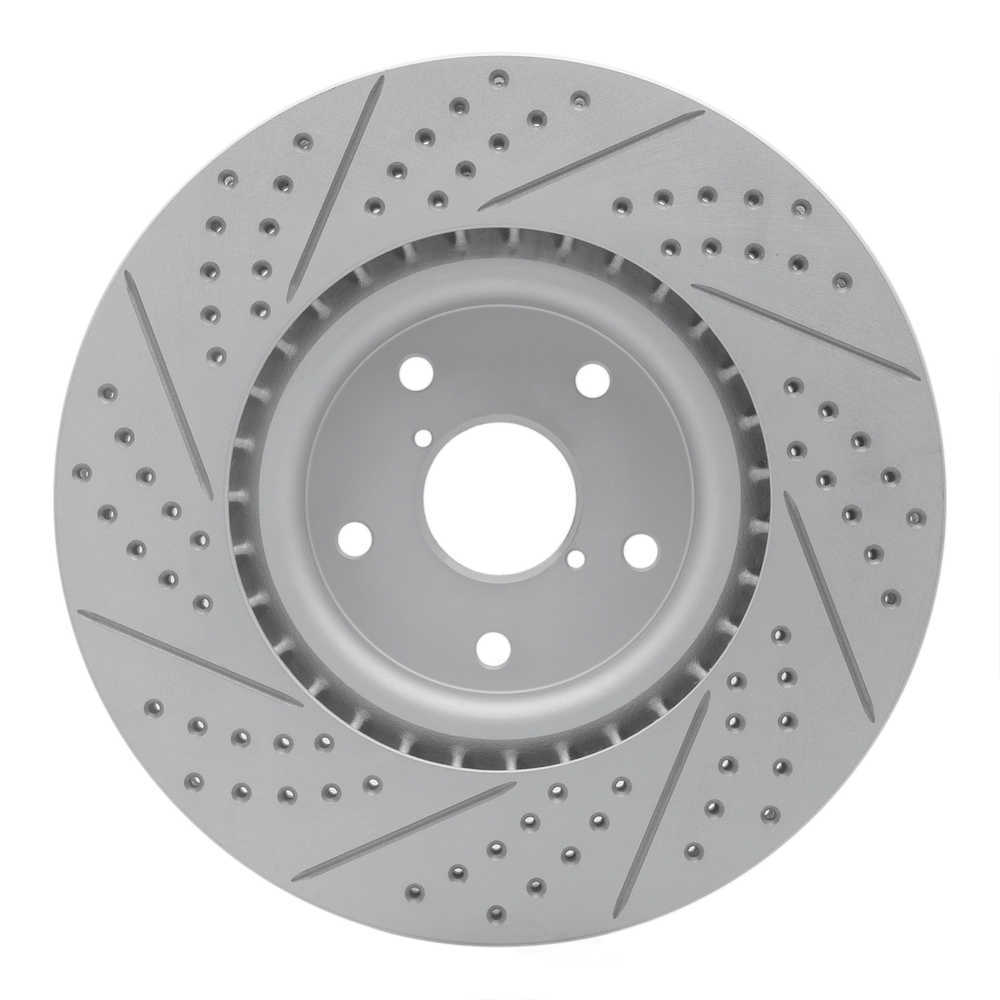 Dynamic Friction Company 830-13016R DFC Geoperformance Rotor - Drilled and Slotted