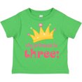 thumbnail image 3 of Inktastic 3rd Birthday Princess I'm Three Girls Toddler T-Shirt, 3 of 5