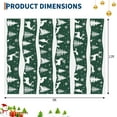 thumbnail image 2 of Senfot Green 9x12 Area Rugs for Living Room, Indoor Non Slip Carpet, Washable Rug for Home Decor, Soft Low Pile Christmas Rug with Xmas Tree Reindeer Snowflake for Bedroom, Dining Room, 2 of 7