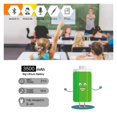thumbnail image 3 of UHF Wireless Megaphone Teacher Loudspeaker Voice Amplifier Waist Hanging High Power Speaker U Disk Connection Black, 3 of 7
