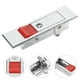 thumbnail image 5 of Cerradura de panel de armario eléctrico con pulsador y llave. Cerradura de puerta para armario de instrumentos. Cerradura de puerta para armario eléctrico industrial., 5 of 7