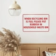 thumbnail image 6 of When Recycling Bin Is Full Sign Outdoor Signs Aluminum Warning Metal Sign Vintage Sign Wall Decor for Home Farm Bar Coffee Shop Club Decoration 8x12 Inch, 6 of 7