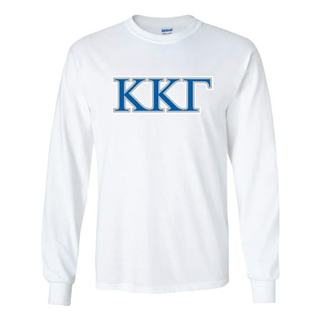 Kappa Kappa Gamma Greek Letter Design Long Sleeve T-shirt –