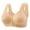 Beige, variant on SBYOJLPB Women's Sexy Bra Women's Sexy Non Magnetic and Non Steel Ring Gathered Bra with Thin Cup and Adjustable Sexy Lace Bra Underwear Black S