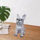 thumbnail image 2 of Estatua de perro de dibujos animados modelo Animal escultura decorativa estatua coleccionable de animales, para café al aire libre hogar Bar regalos Blanco Gloria Figuras decorativas, 2 of 7