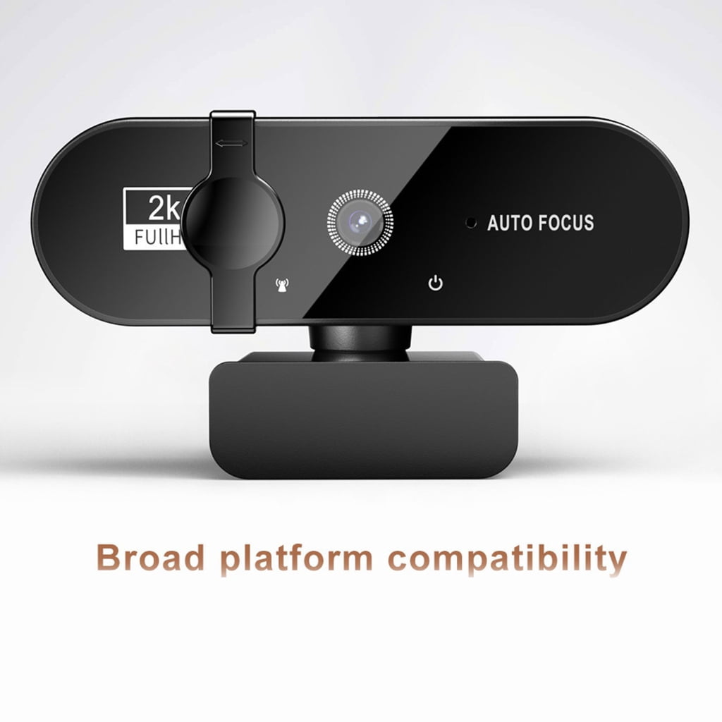 W66 Webcam with USB Port and Auto Focused 1080P/2K/4K Optional for Remote Work and Live Streaming Enthusiasts