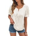 thumbnail image 2 of Tops de Verano de Corta para Mujer Lechoso XL, 2 of 8