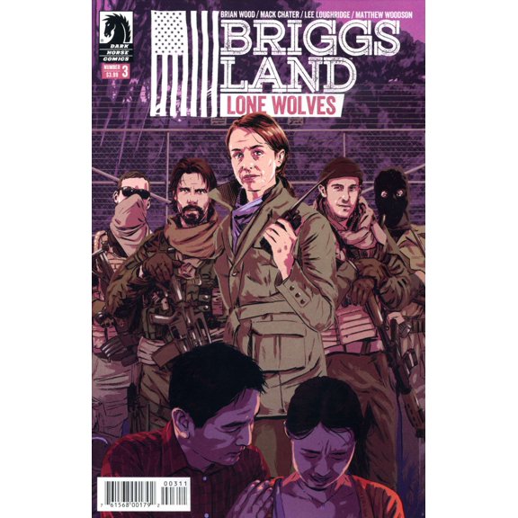 Briggs Land: Lone Wolves #3 VF ; Dark Horse Comic Book