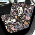 thumbnail image 3 of Pzuqiu Skull Printed Car Accessories Set Breathable Full Wrapping Edge Seat Covers Easy to Install 4 Pack Universal Seat Covers for Cars Universal Cars Interior Covers For Sedans Trucks, 3 of 7