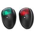 thumbnail image 4 of LED Navigation Lamp, Universal LED Side Light IP66 Protection Grade 1 Pair / Set  For Yachts Black, 4 of 8