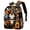 Color4, variant on Lightweight Backpack Cartoon Owl School Bag Travel Laptop Daypack for Men Women Casual Rucksack