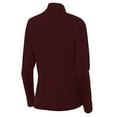 thumbnail image 3 of Women's Antigua Maroon Mississippi State Bulldogs Intent Swinging Bully Quarter-Zip Pullover, 3 of 3