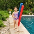 thumbnail image 3 of Big Joe Mega Swim Noodle 12Pk Pool Noodles, Red Round, Blue Star Foam, 4 feet, 3 of 7