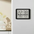 thumbnail image 5 of Digital Wall Clock Large Display Temperature Humidity Sensing Battery Operated, 5 of 9