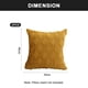 thumbnail image 2 of Juego de 2 fundas de almohada decorativas de felpa suave con forma de abrazo de 20 x 20 ", funda de cojín cuadrada, 2 of 5