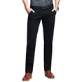 thumbnail image 1 of Pantalones Match para Hombre Slim Ajustados de Frente Plano Negro Talla 42, 1 of 6