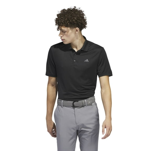 Adidas Men's Black Core Performance Polo Shirt, Large
