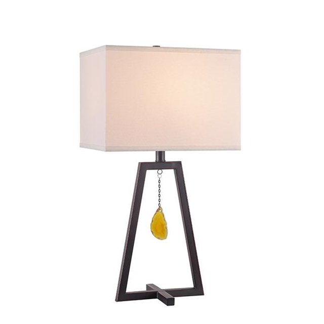 Kenroy Home 33226ORB Lampe de Table Agate