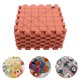 thumbnail image 5 of Estera De Bloqueo Para Tejer, Líneas De Cuadrícula Precisas, Tablero De Bloqueo Para Tejer De Color Rojo Ladrillo Entrelazado Para Manualidades, 5 of 7