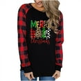 thumbnail image 5 of Otvok Womens Autumn And Winter Tops Loose T-Shirt Long Sleeve Blouse, 5 of 6