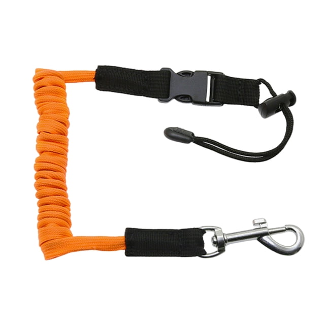 Hioecau Kayak Paddle Leash Heavy Duty Retractable Coiled Lanyard Tether Strap Anti-lost Rope for Kayaking Boating Canoeing Paddle Board Accessories