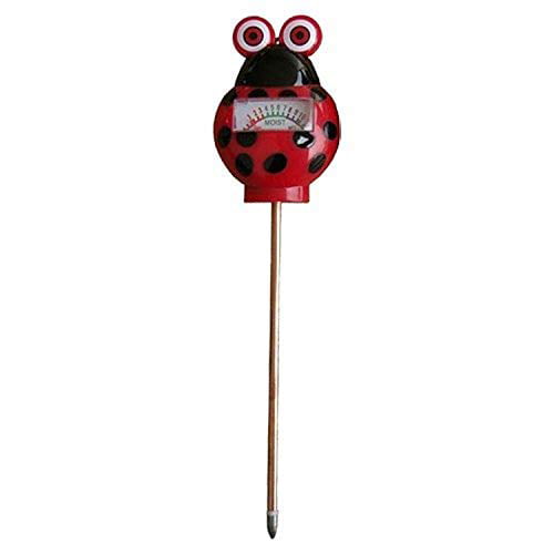 Simply Conserve Ladybug Themed Moisture Meter for Plants w/Easy to Read Dial MM071-L AM Conservation Group Indoor & Outdoor Soil Moisture Meter Single Pack