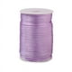 thumbnail image 1 of Granjero Gordo Hilo trenzado de nailon satinado con cuentas fabricado en China, 2,5 mm, violeta claro, 1 of 5