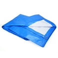 thumbnail image 1 of Unique Bargains Tarps 10Ft x 13Ft Blue Waterproof Poly Tarp Cover with Grommet for Camping, 1 of 7