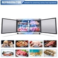 thumbnail image 4 of Commercial Undercounter Freezer Worktop 60" Two Door Restaurant Kitchen ETL, 4 of 15