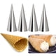 thumbnail image 4 of Moldes de rollo de cono de tubo cónico de 5/12 Uds., Moldes de croissants en de acero inoxidable, molde para pasteles, crema, cuerno, Herramientas y accesorios para hornear plata 5 uds 8.8*2*2cm Yuarrent JJ19524-04B, 4 of 6