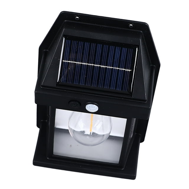 Motion Sensor Solar Wall Light, 3 Modes Outdoor LED Sconce, Dusk to Dawn Lights for Patio, Fence and Courtyard with Motion Sensor, Solar Wall Lanterns
