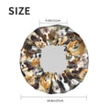 thumbnail image 6 of Kdxio Cute Dog Print Shower Cap for Women,Elastic and Reusable,Double Waterproof Layers Bathing Hat, 6 of 9