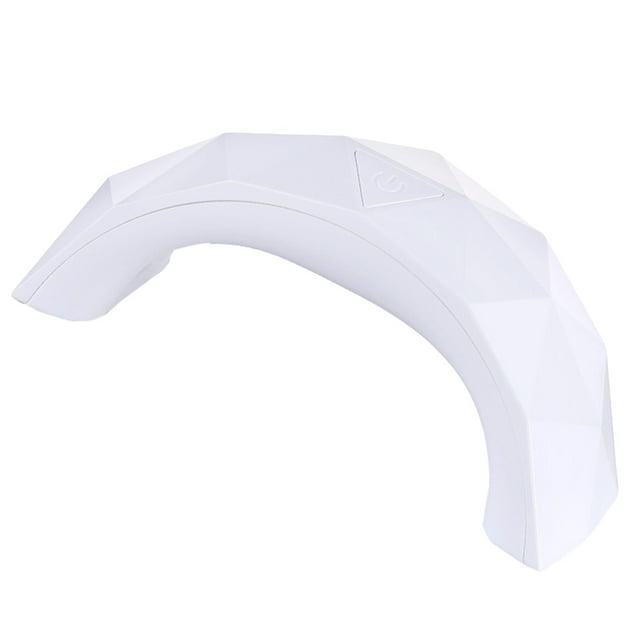 Secador de uñas mini USB LED de 9 W para curar uñas Lámpara de esmalte de gel para uñas para manicura (blanco)