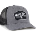 thumbnail image 2 of Men's '47 Charcoal Chicago White Sox Slate Trucker Snapback Hat, 2 of 4