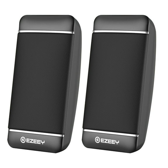 Yuan 1 Pair USB Loudspeaker Practical Desktop Computer Speakers for Home Use